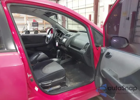 2007 Honda Fit Sport из США, поврежденный, VIN JHMGD38677S024614